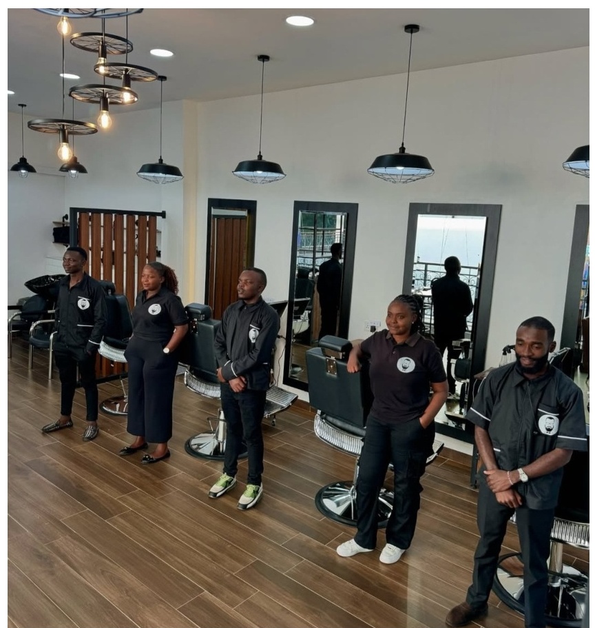 ProArtist team - barbershop interior